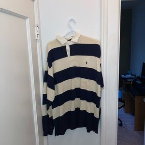 Vintage Polo Ralph Lauren Striped Rugby Shirt